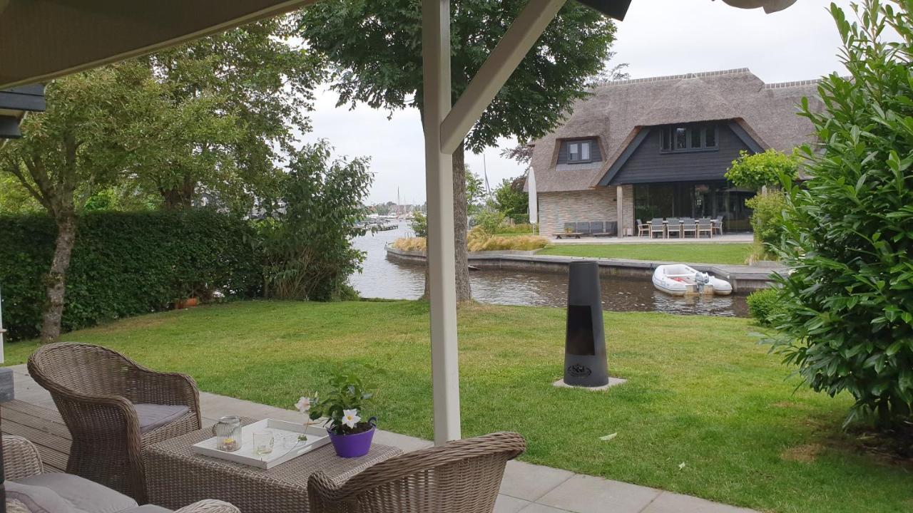 D'Oude Herbergh, Vakantiehuizen Aan Het Water Terherne Exteriör bild